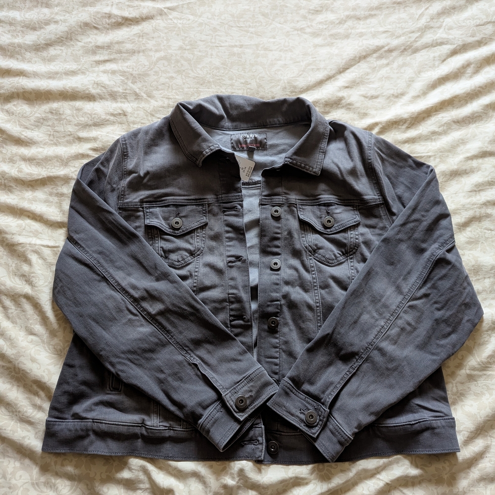 Torrid | Charcoal Jean Jacket | Size 3X